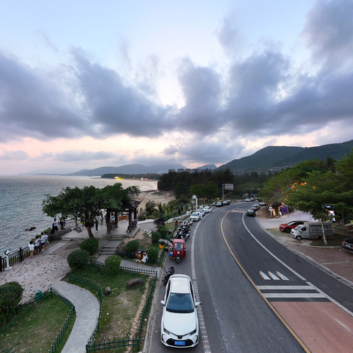 石梅湾观海亭近景